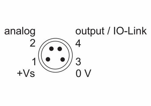 OM30-P0350.HV.YUN 测距传感器针角定义