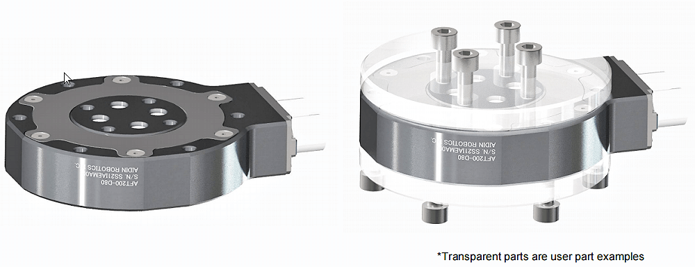 AFT200-D80-C传感器螺栓连接实例