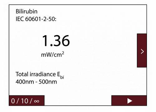 IEC 60601-2-50 准则示例中测量值的字母数字表示。