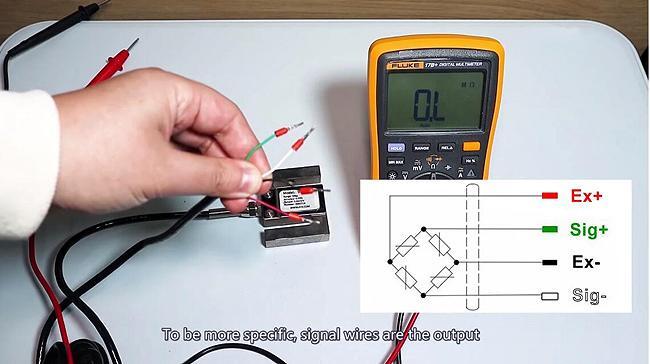 万用表检查称重传感器方法