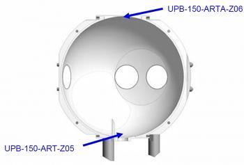 上球形端口用球形端口塞封闭，以进行反射、透射和光通量测量。