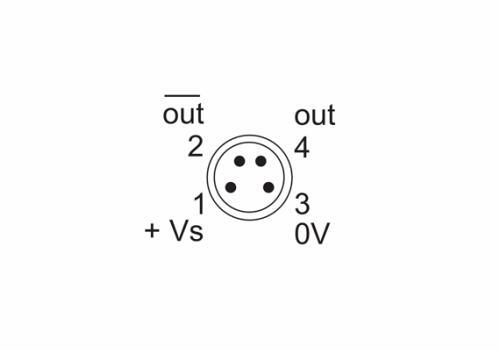 O300.GP-PV1T.72N 漫反射式传感器的针角定义图
